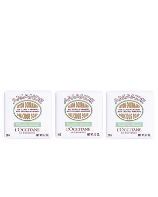 Trio de Sabonetes Esfoliantes Am&ecirc;ndoa
